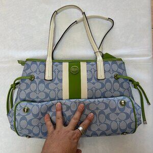 NWOT, Coach Shoulder bag and wallet F22908 Carryall Tote set